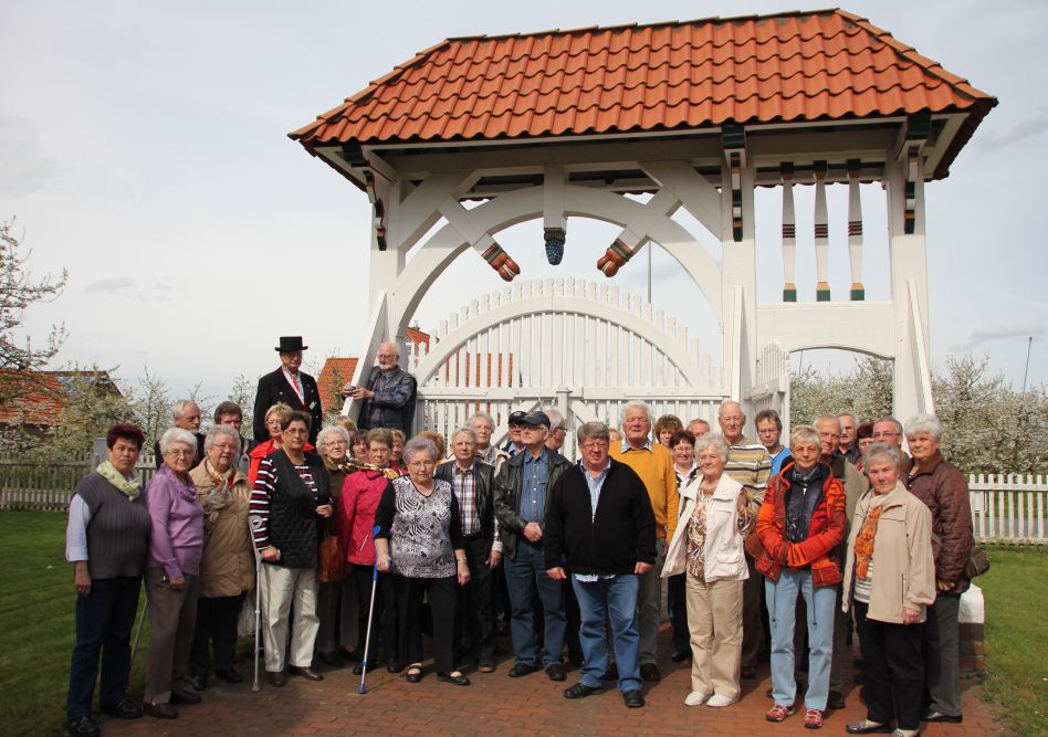 Gruppenfoto in Stade